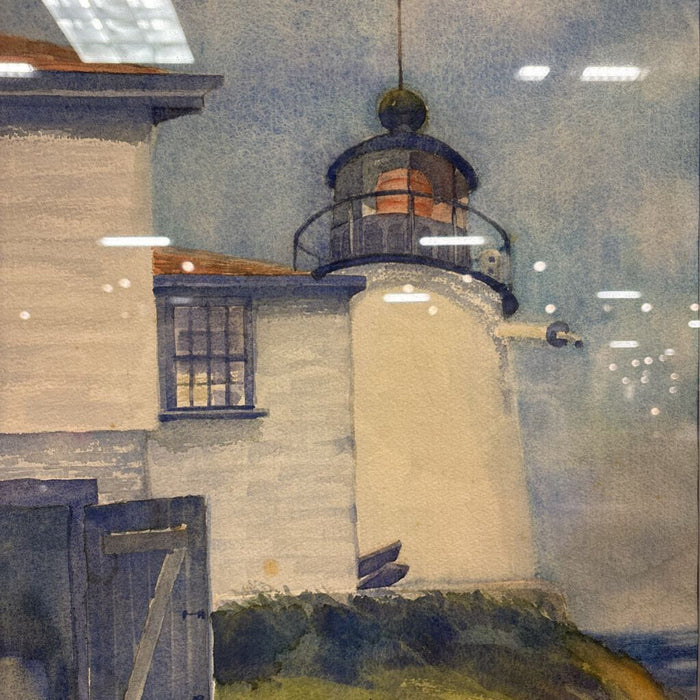 Light House in Brown Frame (AT)
