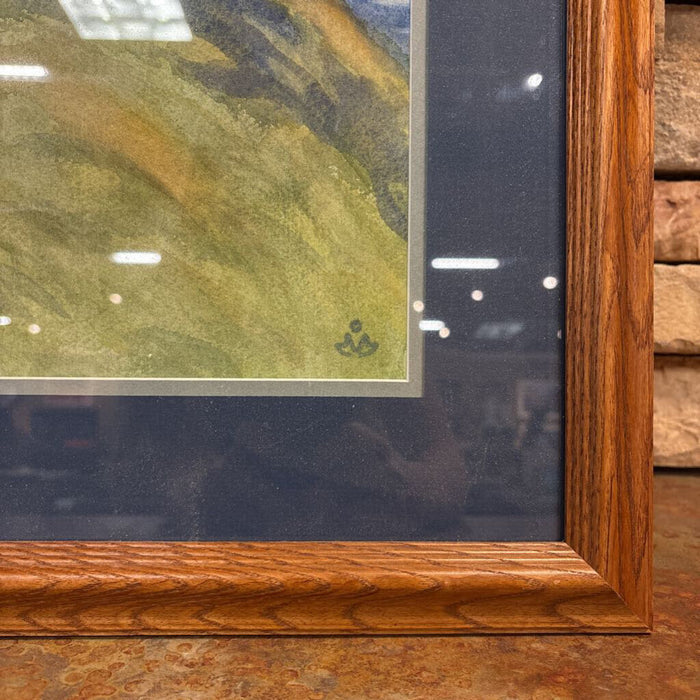Light House in Brown Frame (AT)