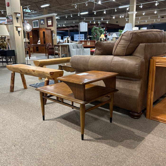 Mid Century 2 Tier End Table (BAH)