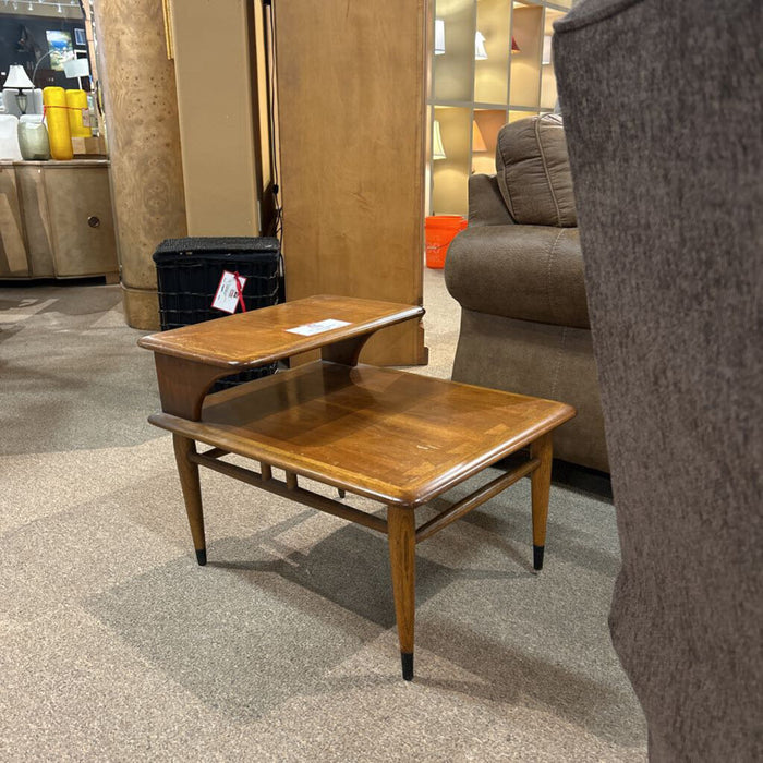 Mid Century 2 Tier End Table (BAH)