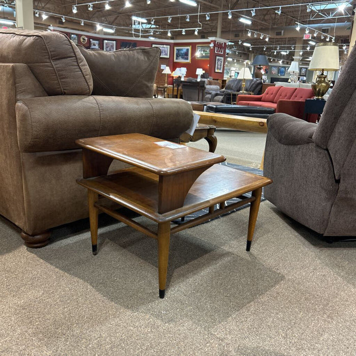 Mid Century 2 Tier End Table (BAH)
