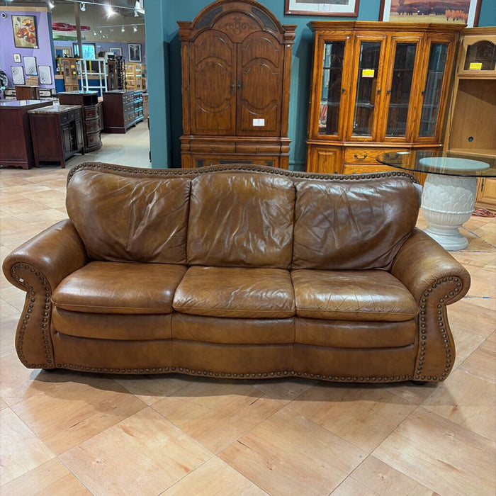 Brown NH Leather Sofa(SAK)