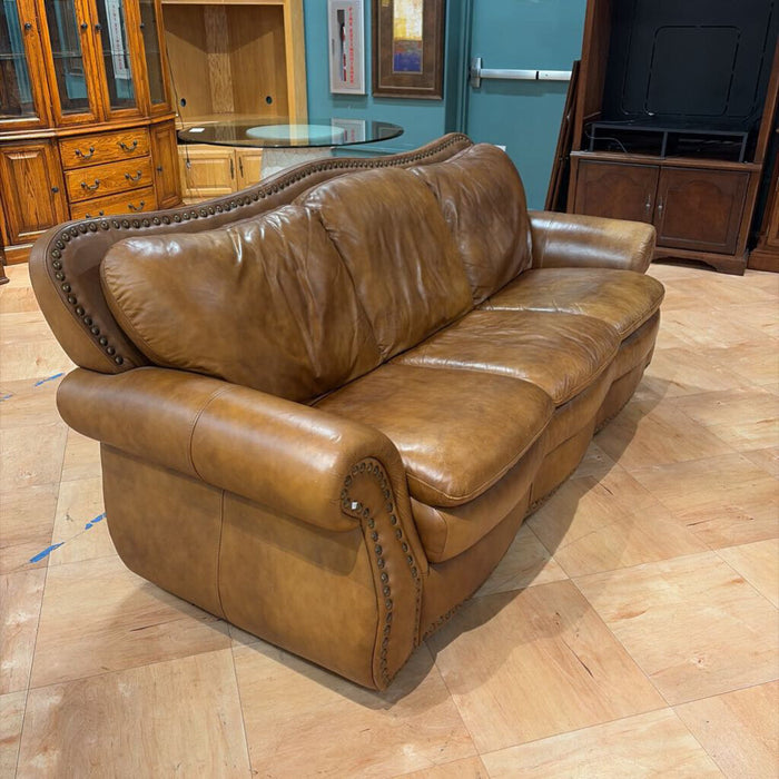 Brown NH Leather Sofa(SAK)