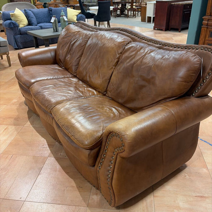 Brown NH Leather Sofa(SAK)