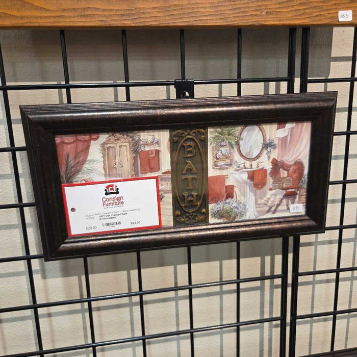 DW Framed Bath Artwork(BA)