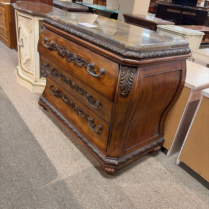 DW Stonetop 3-Drawer Entry Table(BTK)
