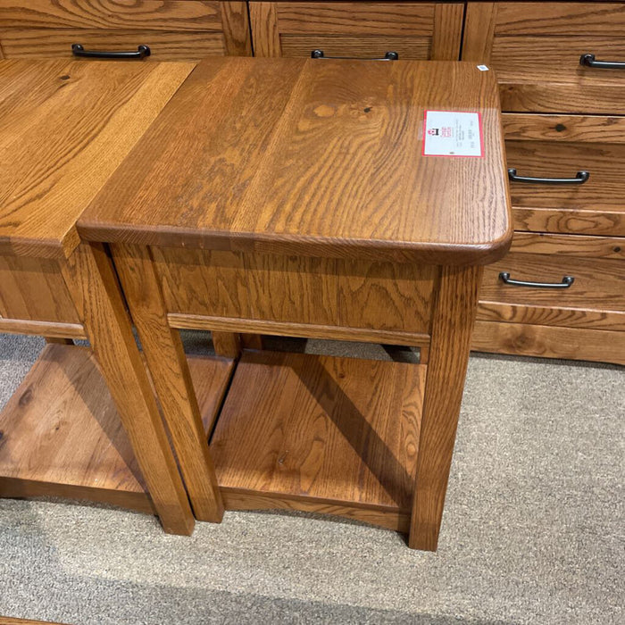2-Tier Rustic Nightstand(SK)