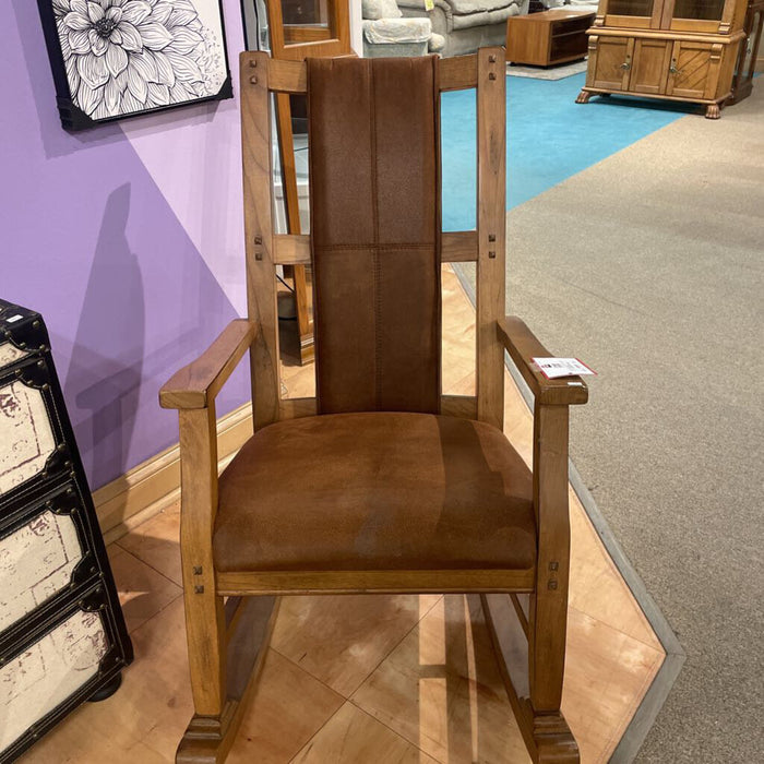 Wood/Microfiber Rocking Chair(BHA)