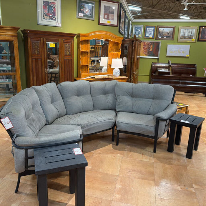 Patio Sofa w/ Cushions(ALK)