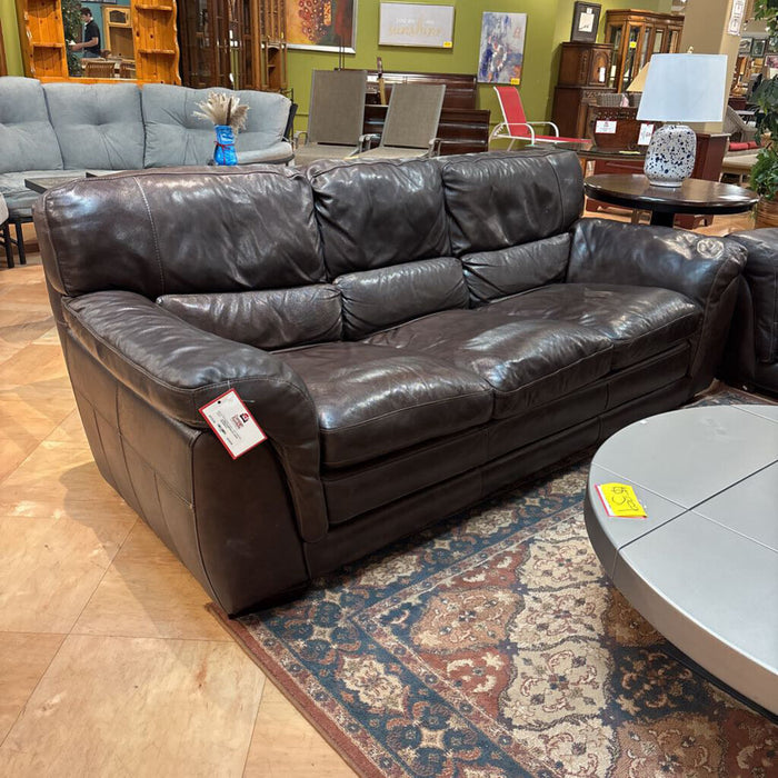 Brown Leather Sofa(BHLK)