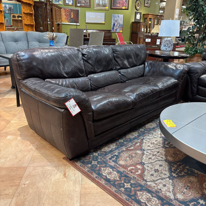 Brown Leather Sofa(BHLK)