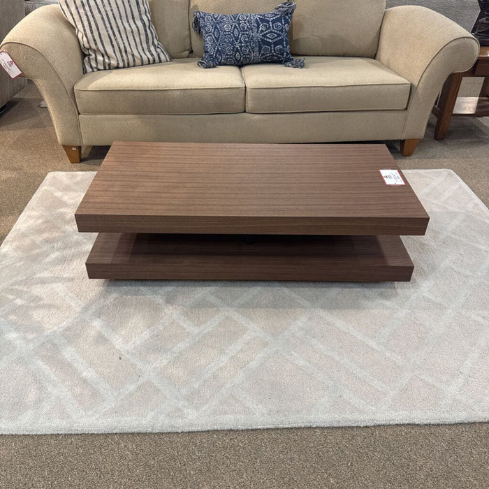 Brown 2-Tier MCM Coffee Table(BHA)