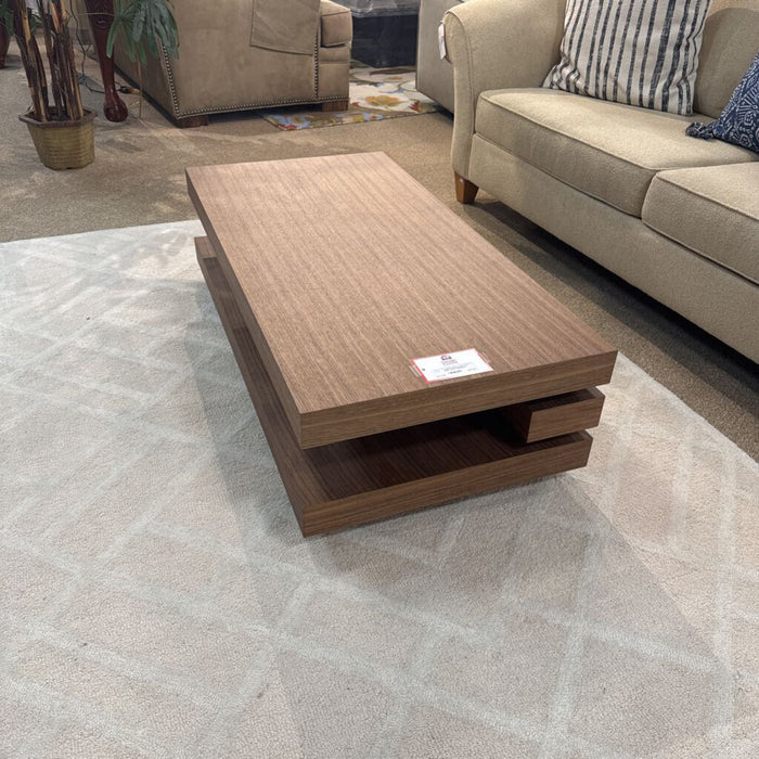Brown 2-Tier MCM Coffee Table(BHA)