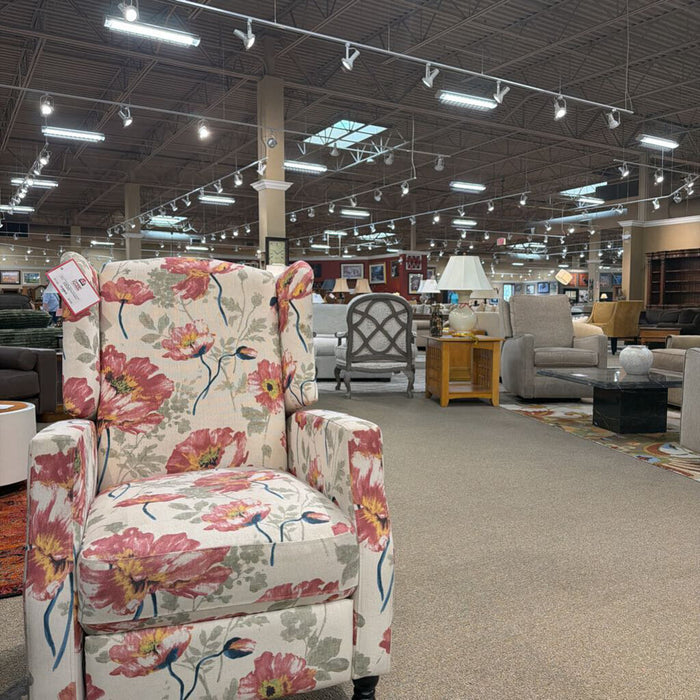 Floral Pushback Recliner(BHA)