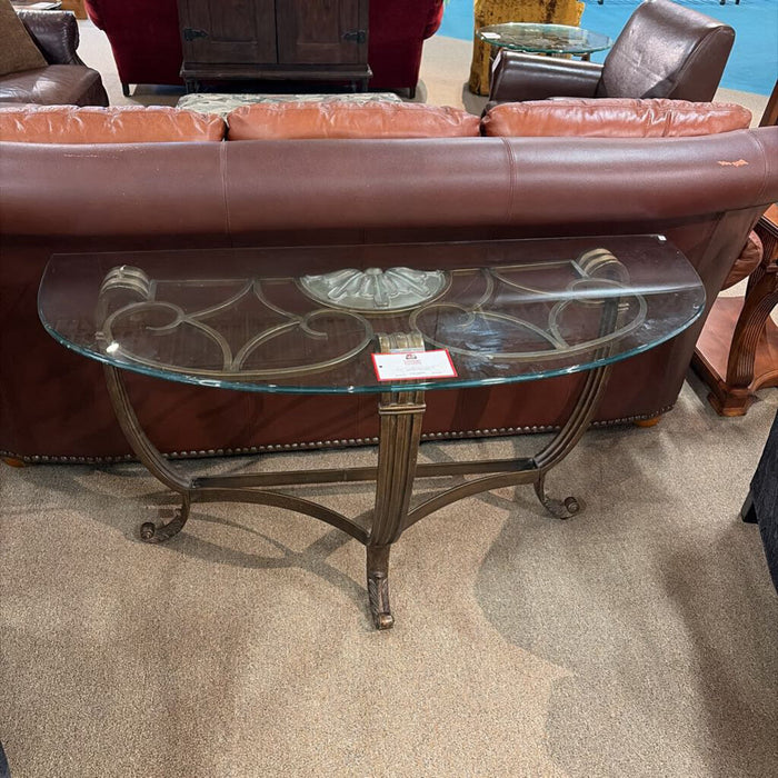GT/Rod Iron Base Sofa Table(BAH)