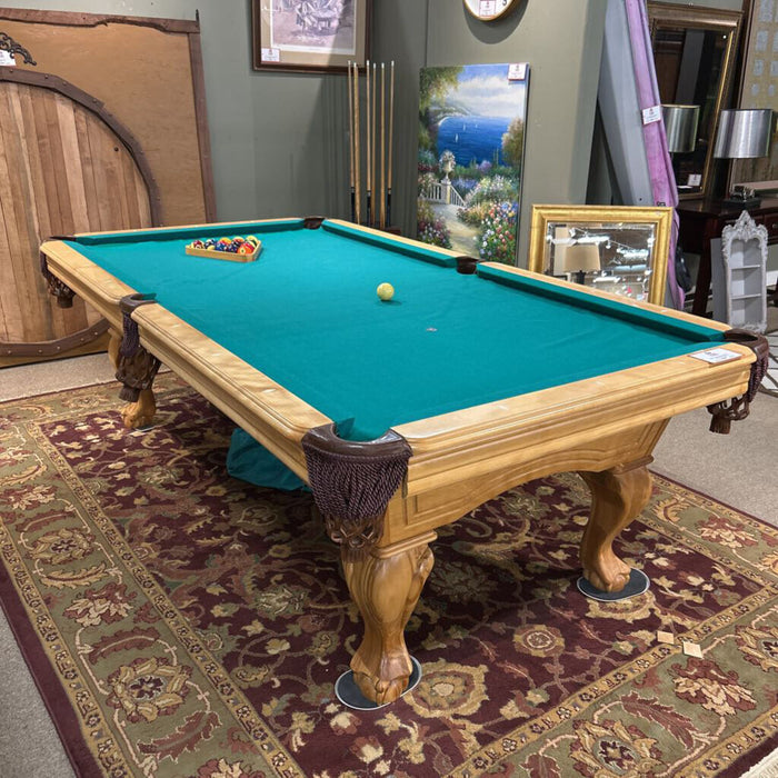 LW Green Felt Pool Table(BTAH)