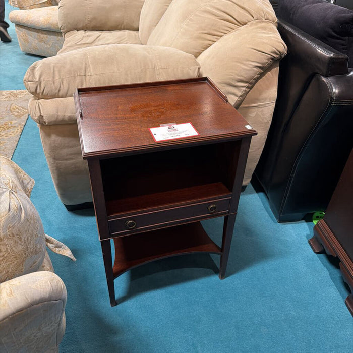 1-Drawer 2-Tier Cubby End Table(KL)