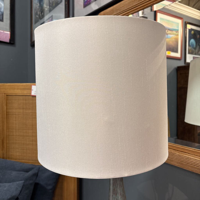 Thin Grey Bulbous Table Lamp(AT)