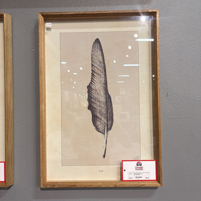 Feather Print Artwork(AT)