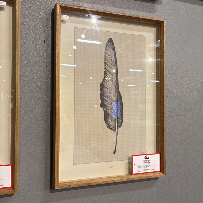 Feather Print Artwork(AT)