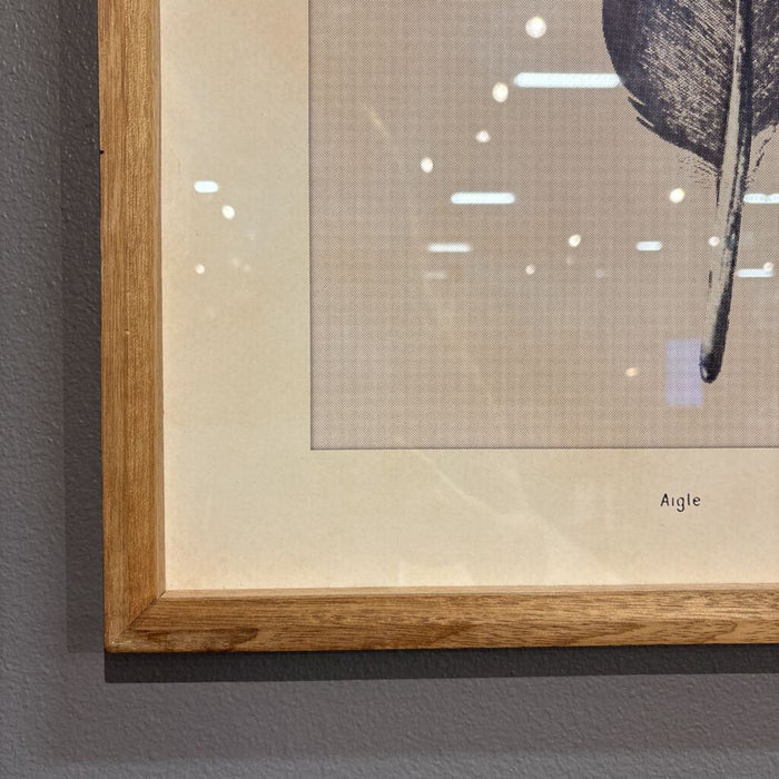 Feather Print Artwork(AT)