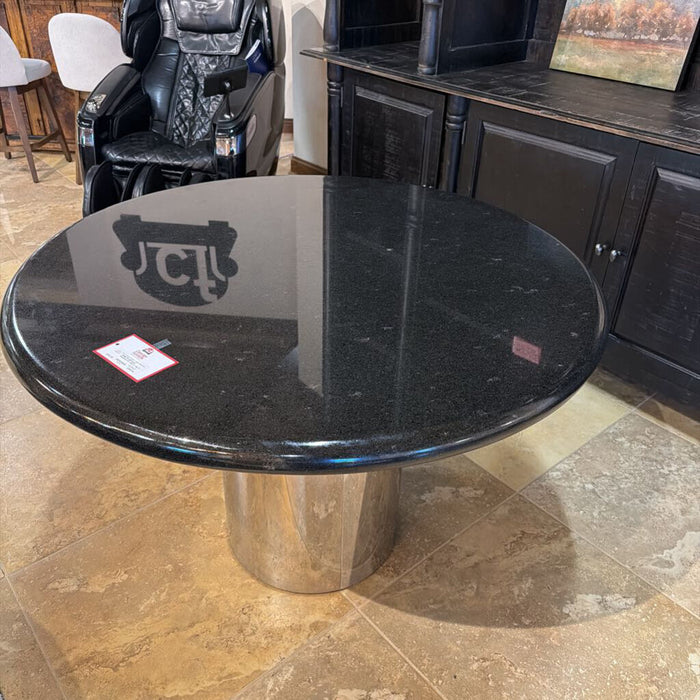 Round Granitetop DR Table w/ 4CH(MKH)