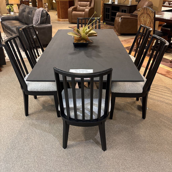 Black Modern DR Table(MKH)