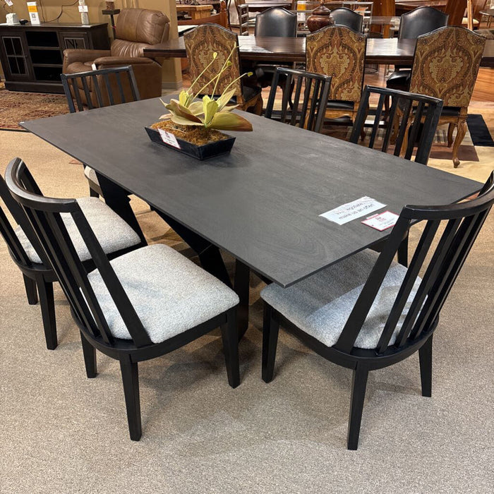 Black Modern DR Table(MKH)