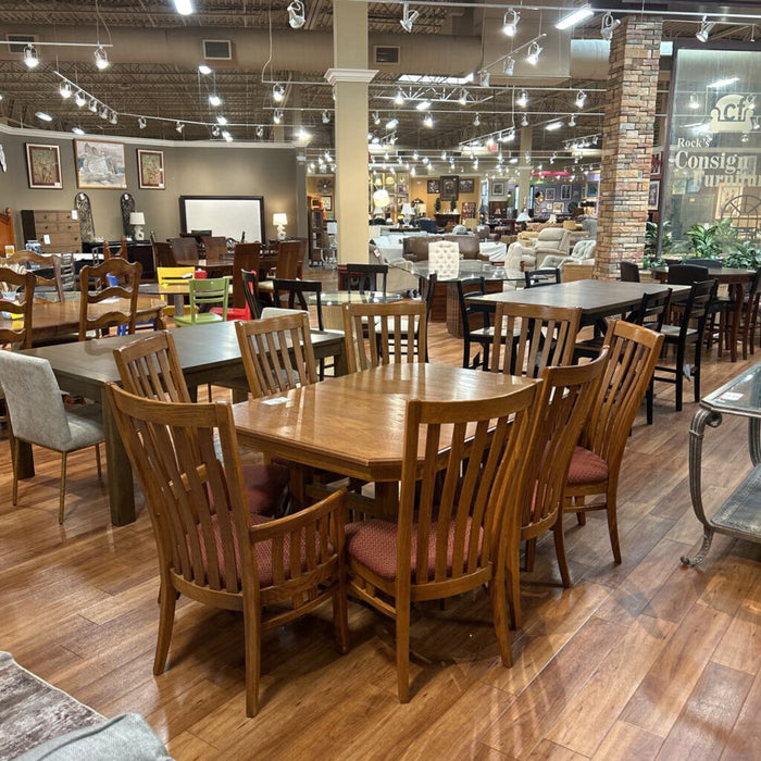 Mission-Style DR Table w/ 8CH's(KLH)