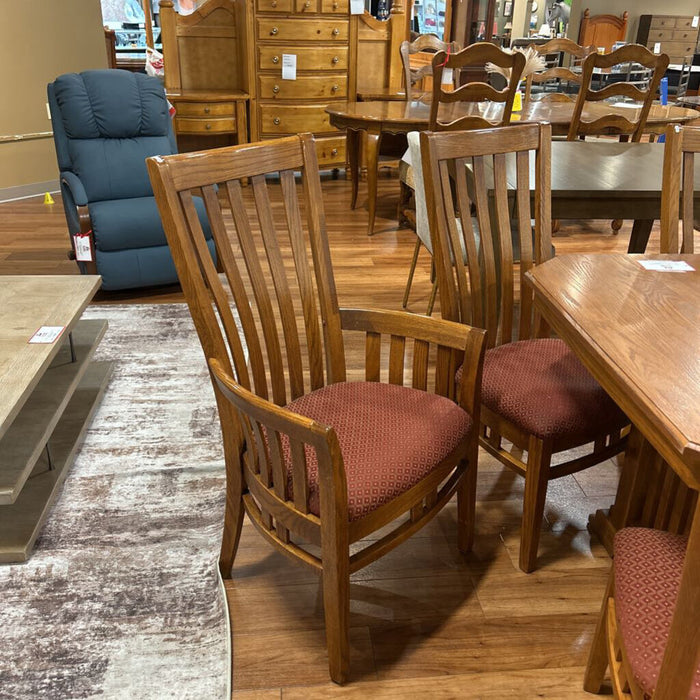 Mission-Style DR Table w/ 8CH's(KLH)
