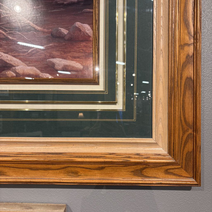 Large Wolf Oak Frame(BAI)