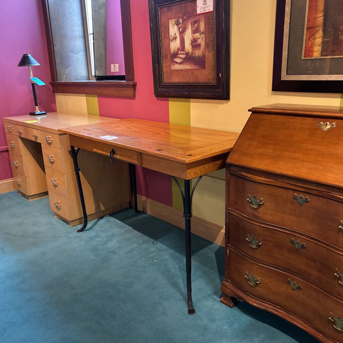 Pine 1-Drawer Desk(BHA)