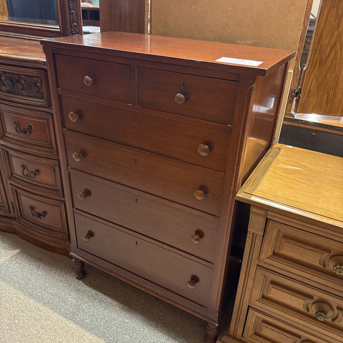 Mahogany Dresser w/ Mirror (KHK)