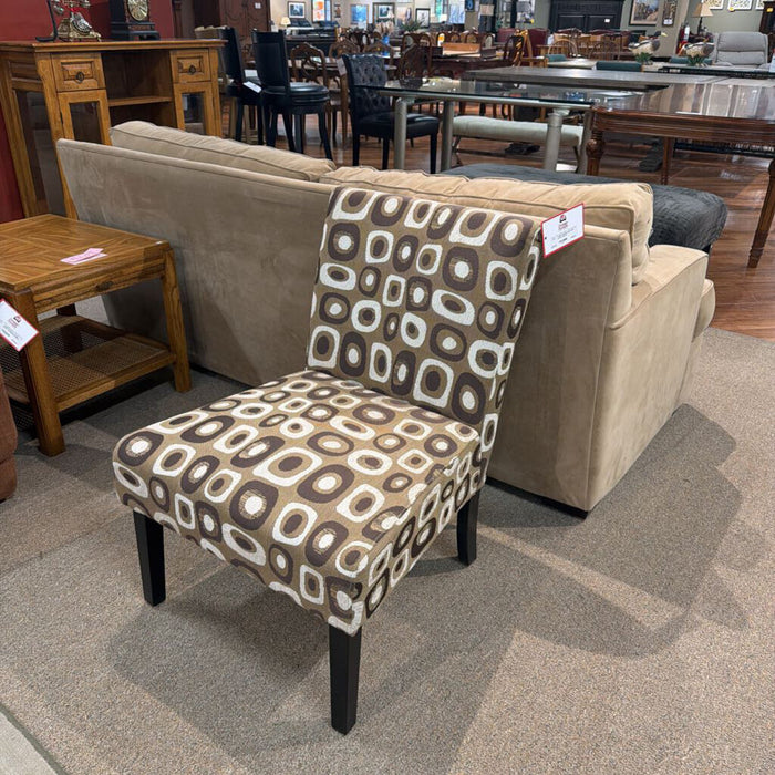 Spotted Fabric Accent Chair(TI)