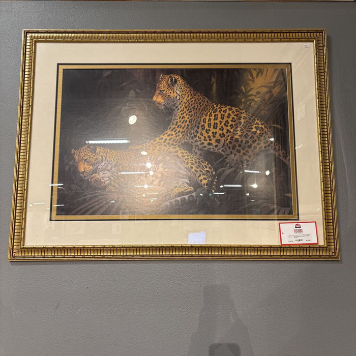 Cheetah's Ornate Framed Art(SK)