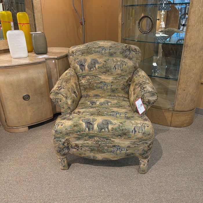 Elephant/Zebra Fabric Chair(BHA)