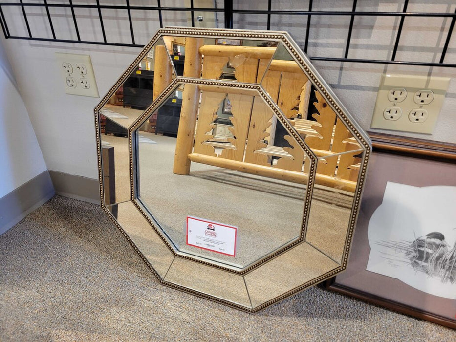 Octagonal NH Mirrored Wall Mirror(LS)