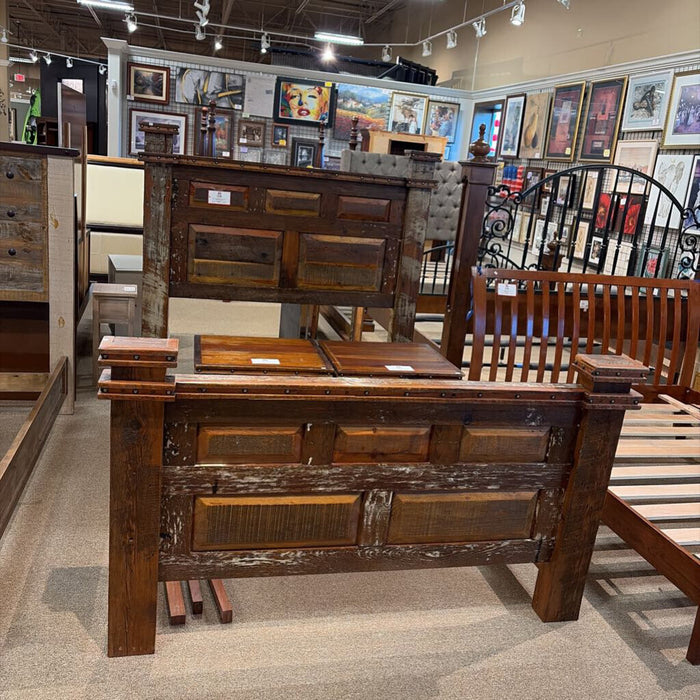 Reclaimed Wood Queen Bedframe(ISK)