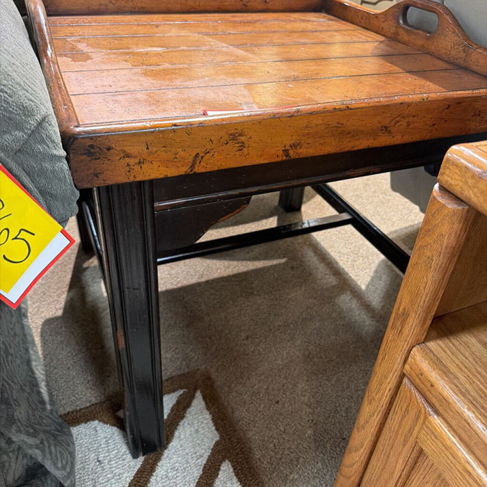 Rustic Two-Tone DW End Table(SK)