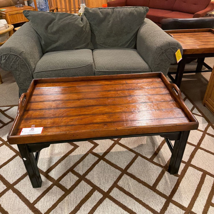 Rustic Two-Tone Coffee Table(BHA)