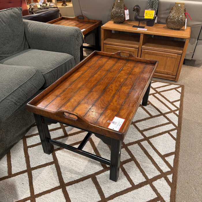 Rustic Two-Tone Coffee Table(BHA)
