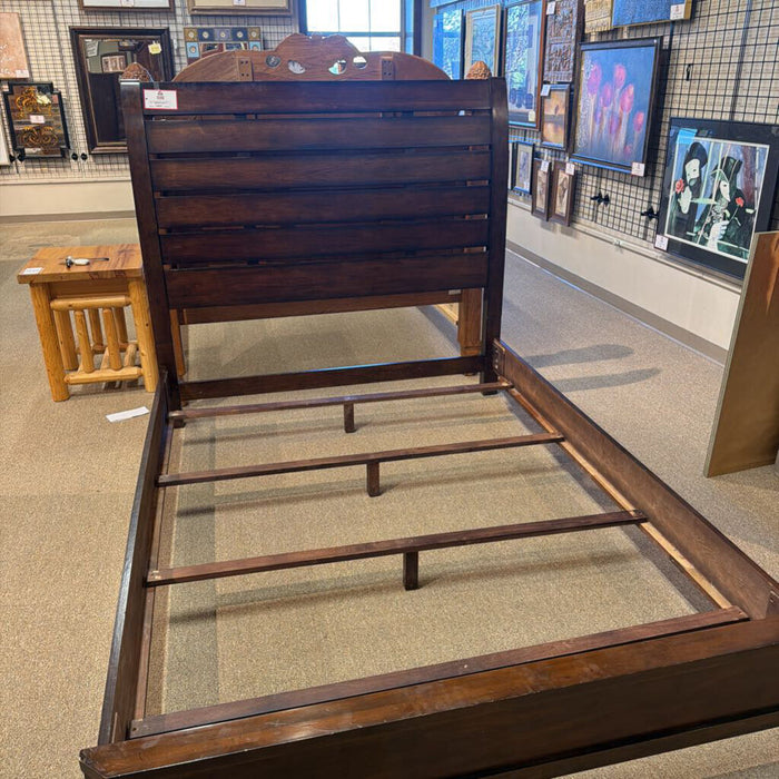 DW Ladderback Sleigh Bedframe(LSH)