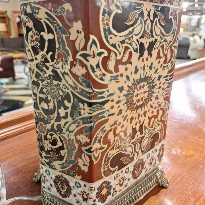 Ornate Brown Table Lamp(AT)