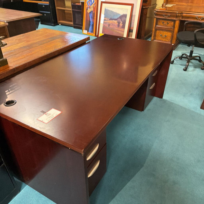 6-Drawer DW Executive Desk(LSH)