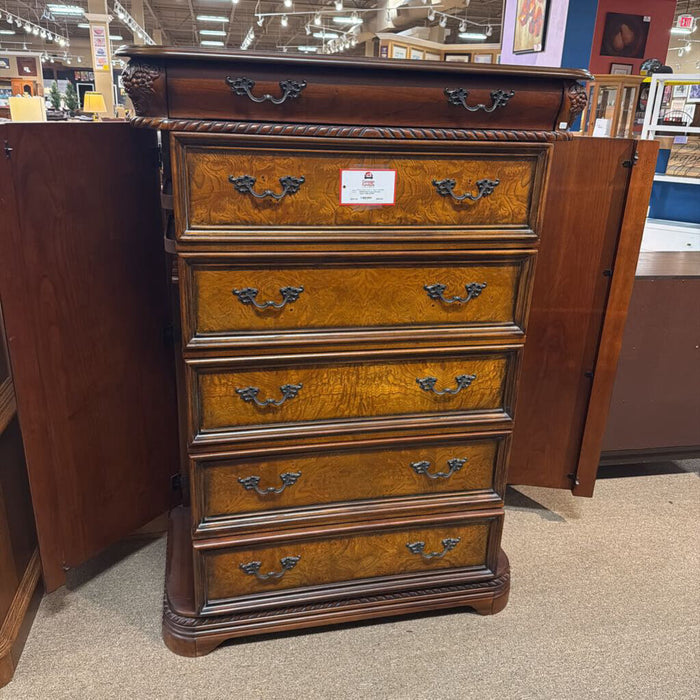 Ornate 6-Drawer Aspen Tallboy(KHK)