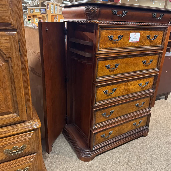 Ornate 6-Drawer Aspen Tallboy(KHK)
