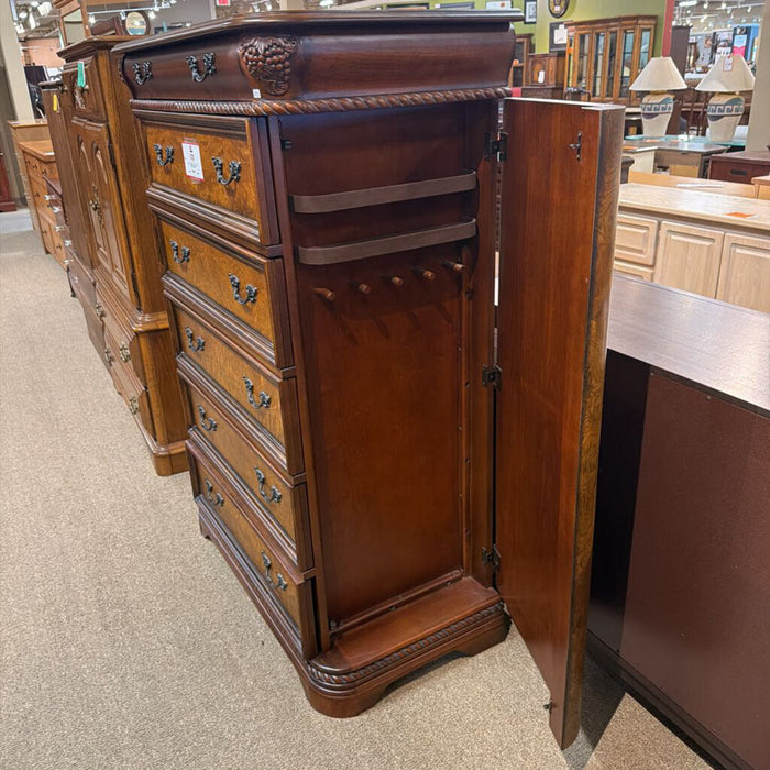 Ornate 6-Drawer Aspen Tallboy(KHK)