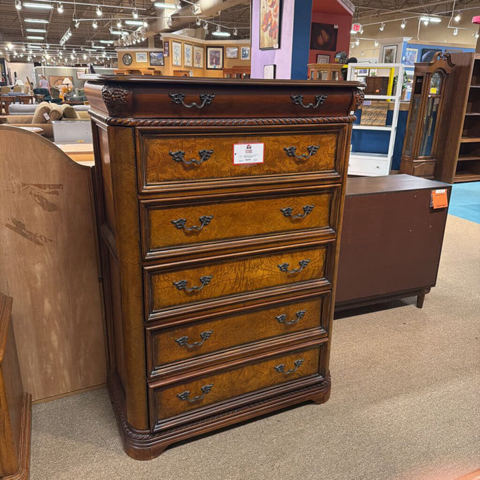 Ornate 6-Drawer Aspen Tallboy(KHK)