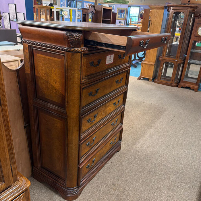 Ornate 6-Drawer Aspen Tallboy(KHK)