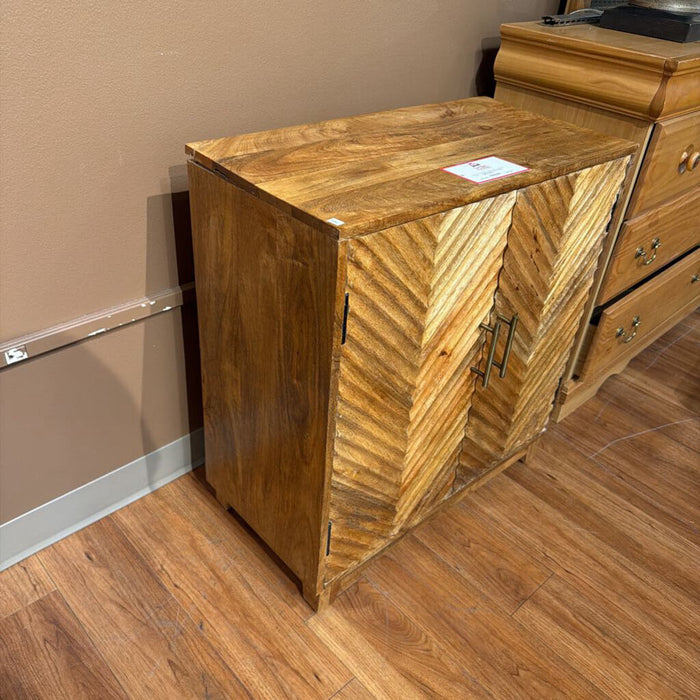 Unfinished 2-Tier Wood Sofa Table(TI)